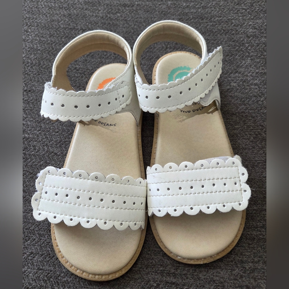 Livie & Luca White Sandals Size 13